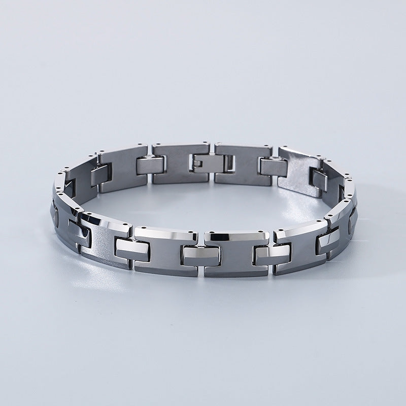 H-shaped Strap Men's Bracelet